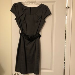 A Byer Sheath Dress with Belt